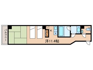 バウハウス富小路三条の物件間取画像